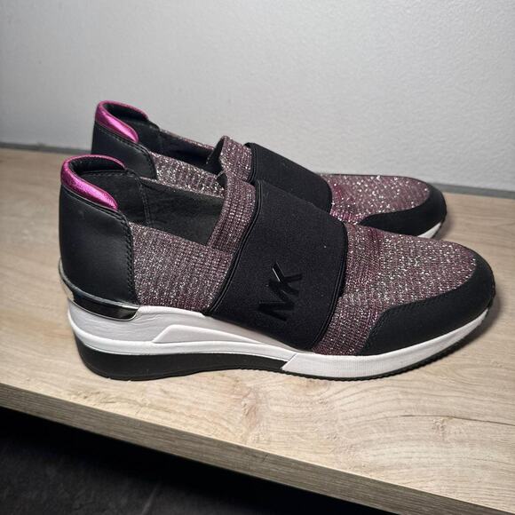 Michael Kors Felix Trainer Glitter - Picture 1 of 8